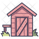 Shed House Garden Icon