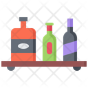 Shelf Bottle Bar Icon