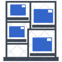 Shelves Storage Wholesale Icon