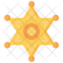 Sheriff Badge Police Policing Icon