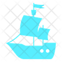 Ship Silhouette Boat Icon