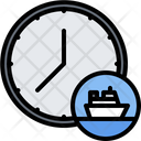 Ship Departure Time Cruise Departure Time Ship Icon