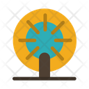 Ship Steering Wheel Icon