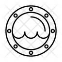 Ship Window Porthole Ship Hole Icon