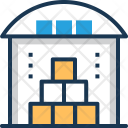 Warehouse Storage Garage Icon