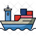 Shipping Boat  Icon