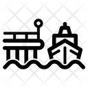 Shipping Dock  Icon