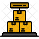 Package Weighing Delivery Icon