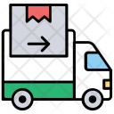 Transport Courier Van Icon