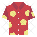 Hawaiian Shirt Clothing Icon