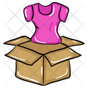 Shirt Packaging Icon