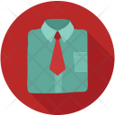 Shirt with tie Icon