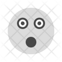 Shocked Emoji Face Icon