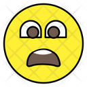 Shocked Emoji Emoticon Smiley Icon