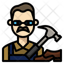 Shoemaker Man Occupation Icon