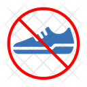 Footwear Shoe Banned Icon