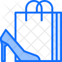 Shoes Shopping Bag Footwear Icon