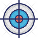 V Shoot Point Shoot Target Point Shooting Point Icon