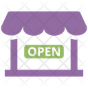 Shop Open Open Store Open Icon
