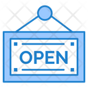 Shop Open Open Shop Open Board Icon