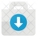 Shopping Action Paper Icon
