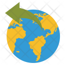 Globe Worldwide Shopping Icon
