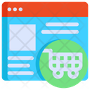 Shopping Seo Web Icon