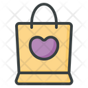 Shopping Bag Love Gift Icon