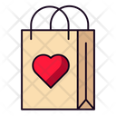 Shopping Heart Icon