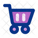 Shopping Cart Shopping Trolley Wheelbarrow Icon