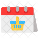 Shopping Shopping Schedule Ecommerce Icon