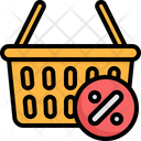 Shopping Discount Basket Sales Icon