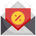 Shopping Discount Email Icon