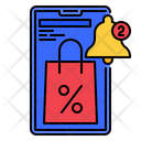 Shopping Discount Notification Icon