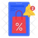 Shopping Discount Notification Discount Notification Discount Message Icon