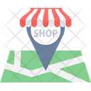 Shopping Location Shopping Center Trolley Icon