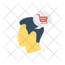 Shopping Mind Head Icon