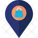 Shopping Store Location Icon