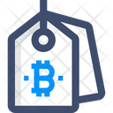Shopping Tag Bitcoin Tag Bitcoin Price Tag Icon