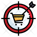 Commerce And Shopping Target Targeting Icon