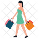 Shopping Time Leisure Time Buying Icon