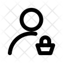 Shopping User  Icon