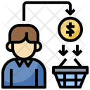 Shopping User  Icon