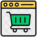 Shopping Website Online Shopping Ecommerce Website Icon