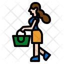 Shopping Woman Mother Mom Icon