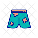 Short Pants Beachwear Shorts Icon