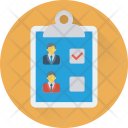 Shortlist List Employee Icon