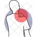 Shoulder Pain Shoulder Hurt Shoulder Injured Icon