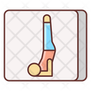 Shoulder Stand Yoga Icon