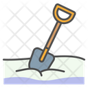 Winter Shovel Dig Icon